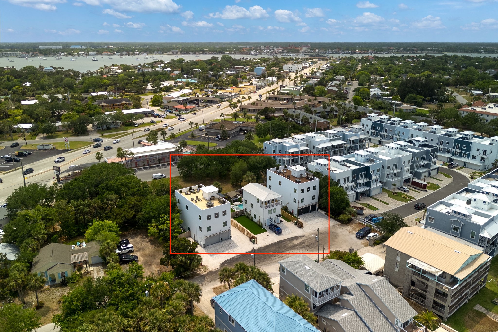 Three Adjacent Homes | 16 Bed/13 Bath | Sleeps 41 — St. Augustine, FL — vacation rental