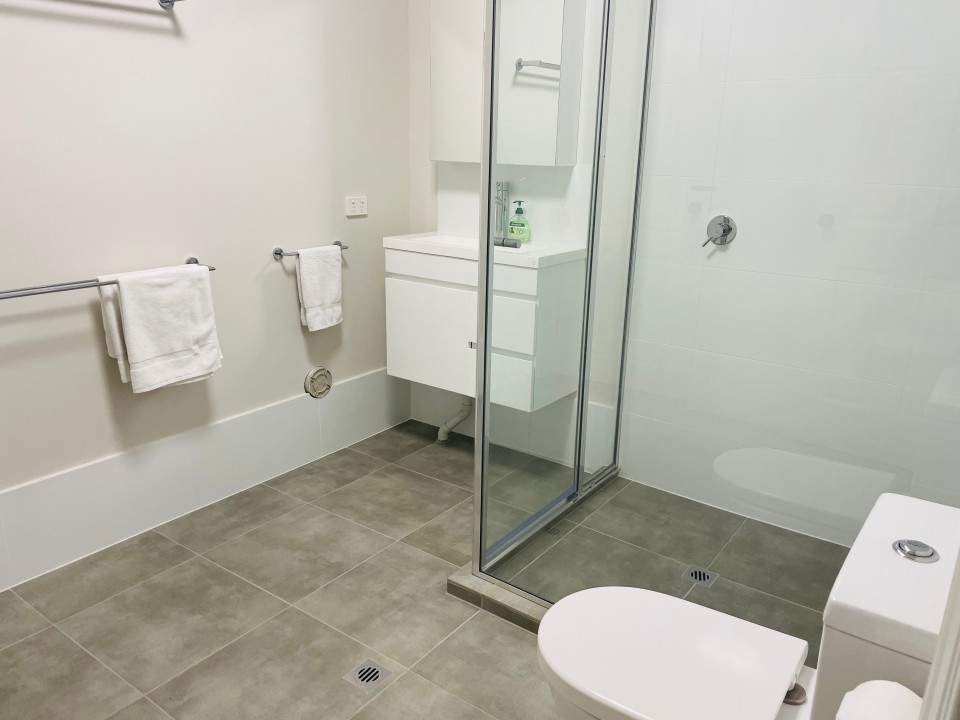 Each unit is fitted with a private modern bathroom designed for both functionality and style.