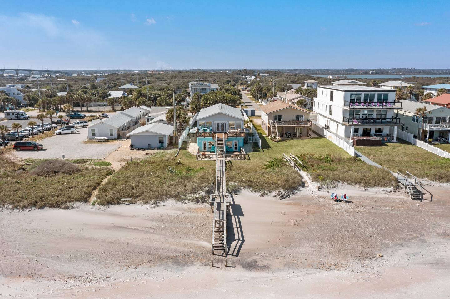 Surfside Retreat - Oceanfront Triplex — St. Augustine, FL — vacation rental