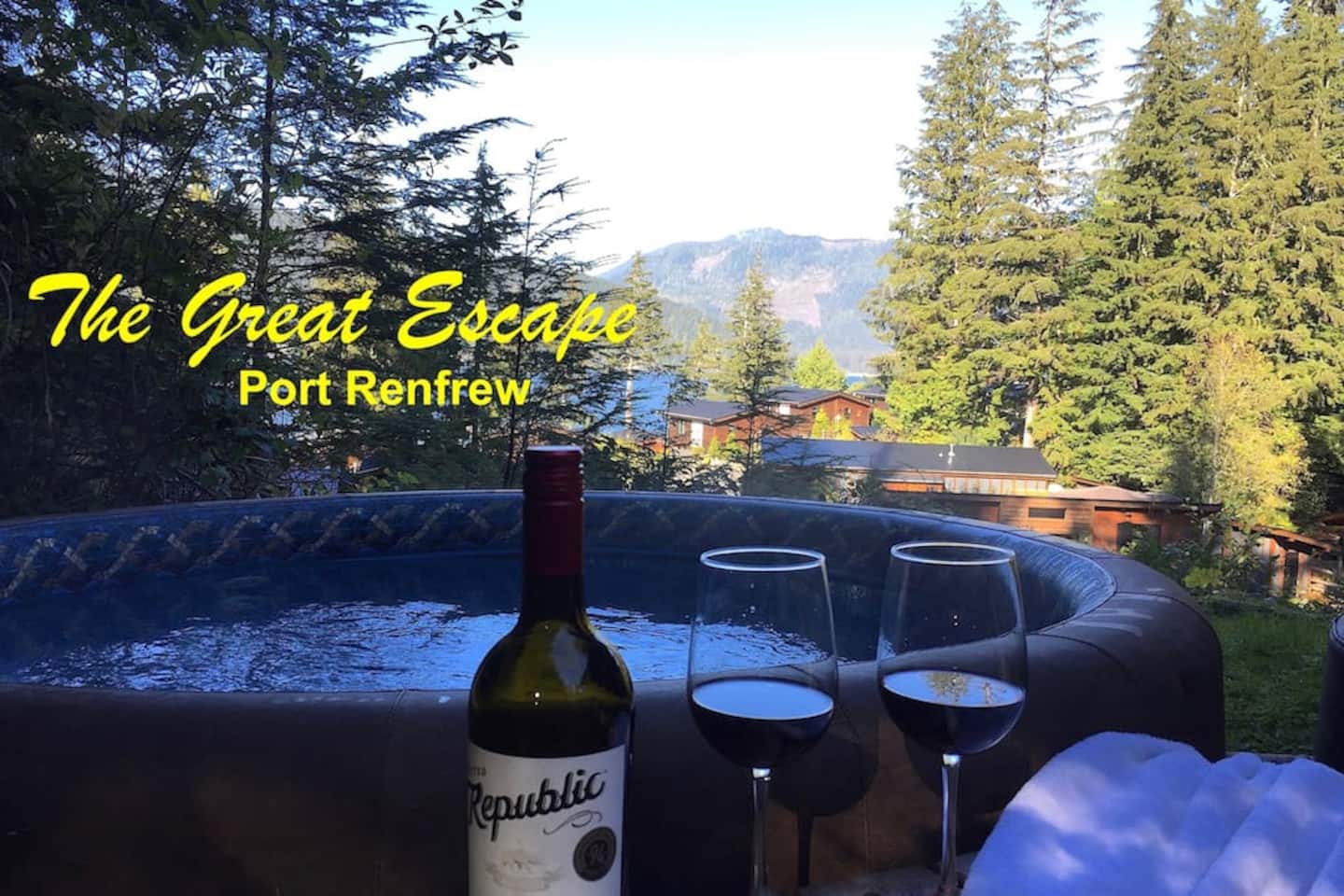 Secluded Cottage With Hot Tub And Spectacular Views - Charming Retreat - Vancouver Island