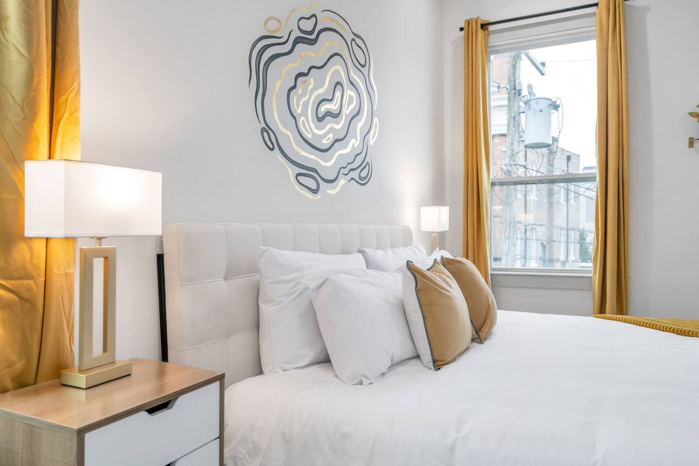 Third bedroom with a king sized bed