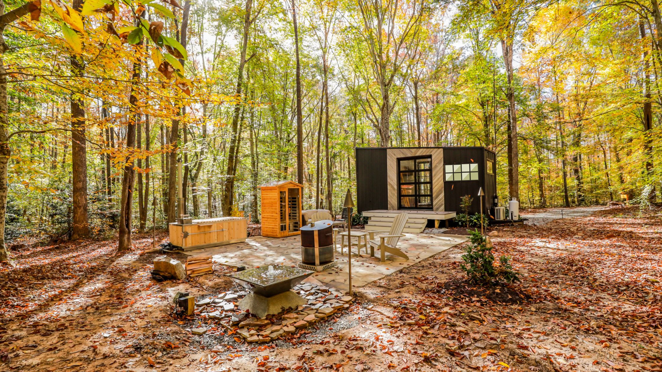 Wellness Cabin W/ Hot tub, Sauna, Cold Plunge. — Mineral, VA — vacation rental