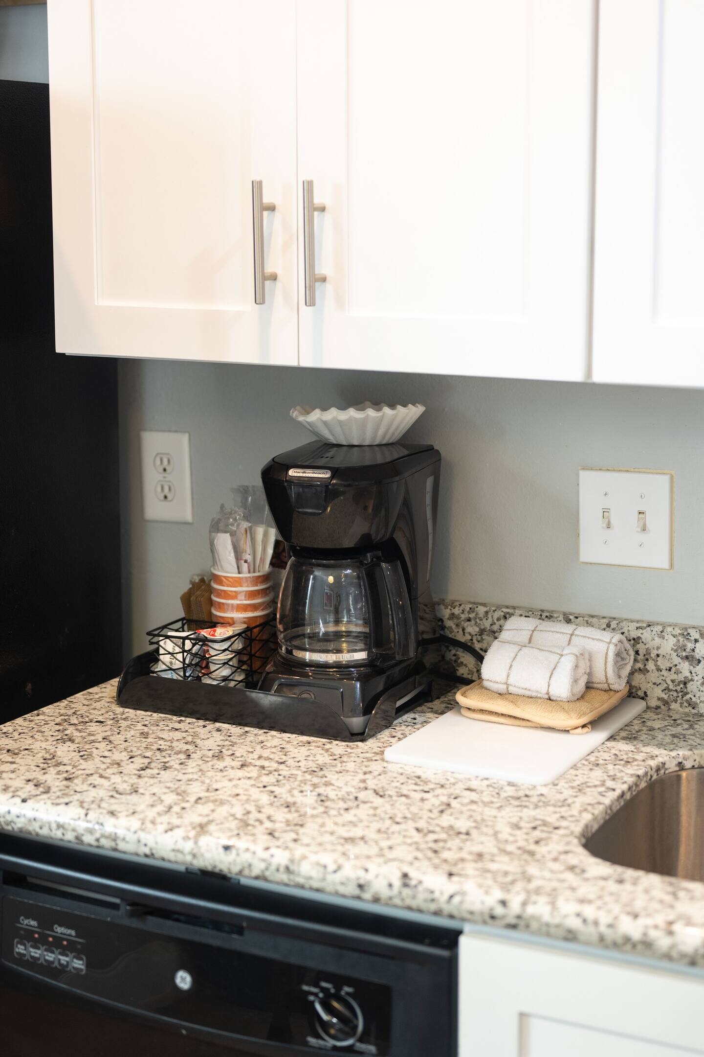 Coffee setup for slow mornings