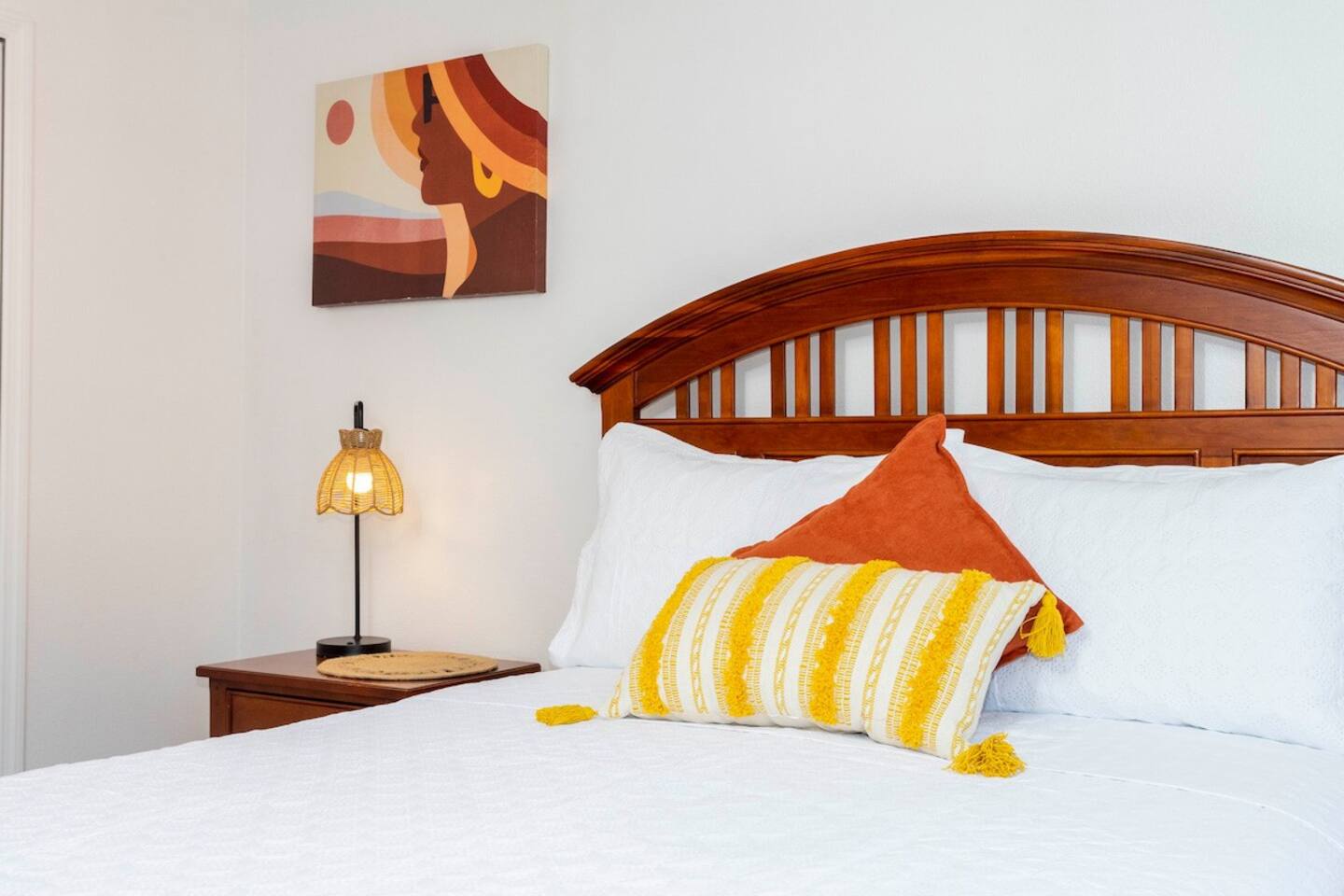 Bedroom 1. Full size bed