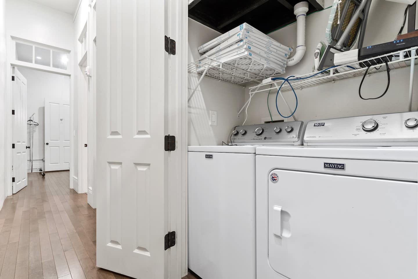 Washer and dryer in unit