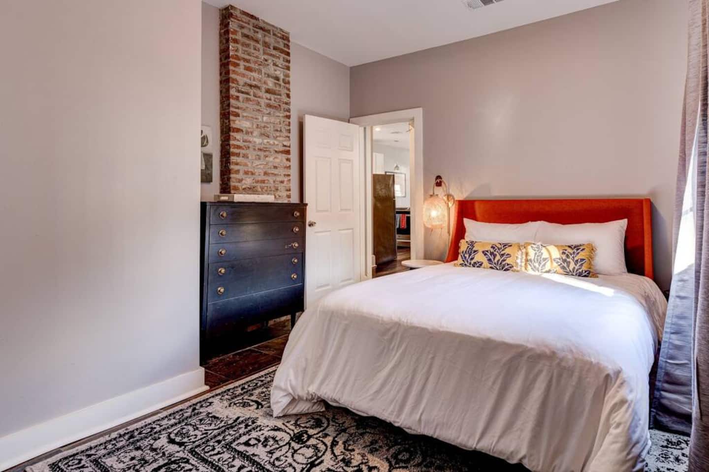 comfortable third queen bedroom