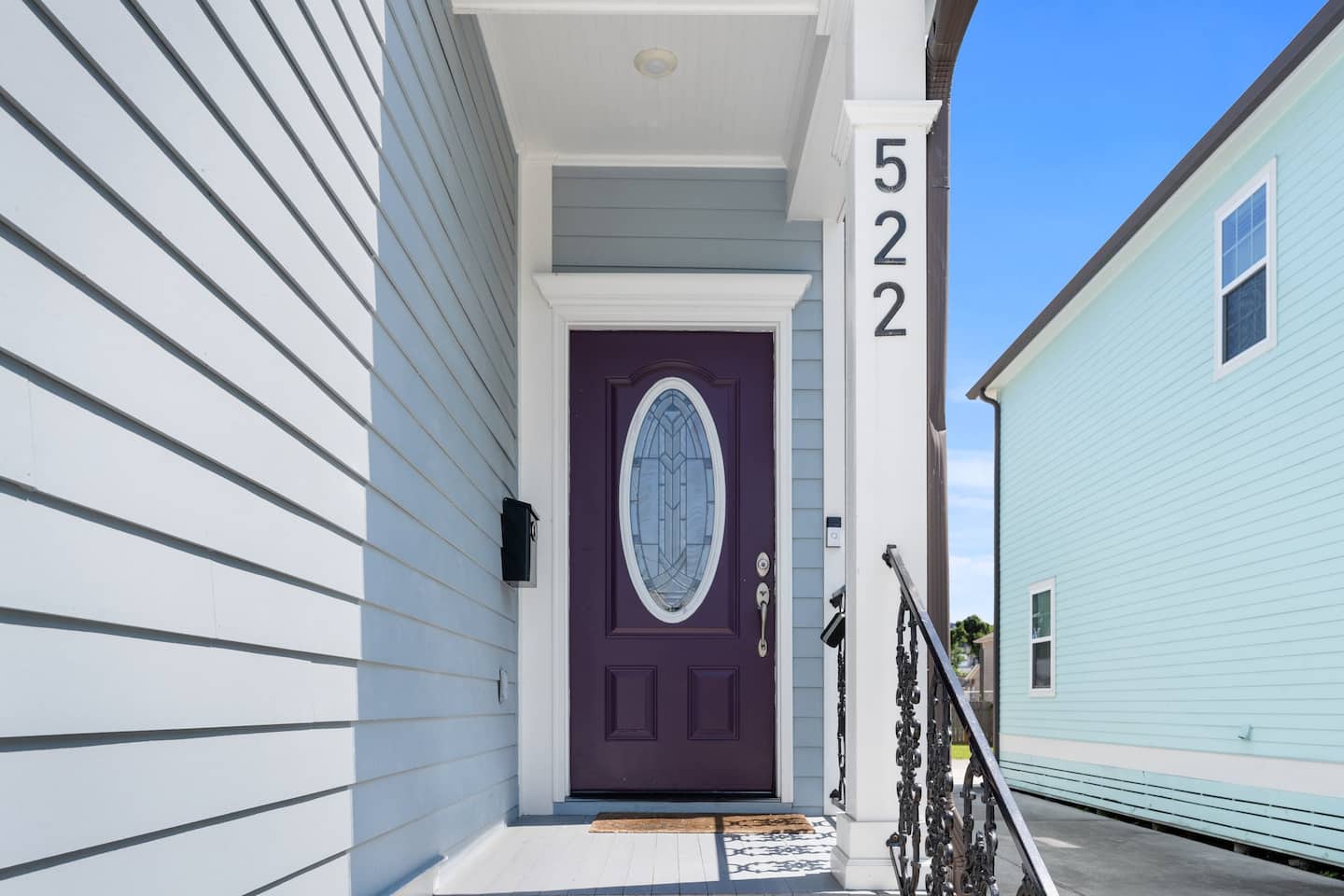 Entrance to property