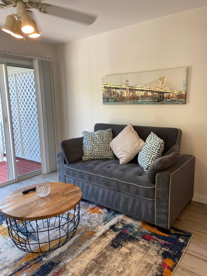 Joan's Caribbean Hideaway — Living Room