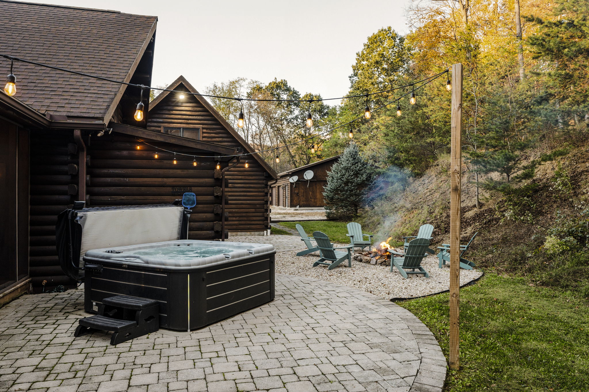 Hot Tub, Fireplace, Ping Pong, State Game Lands — Amberson, PA — vacation rental