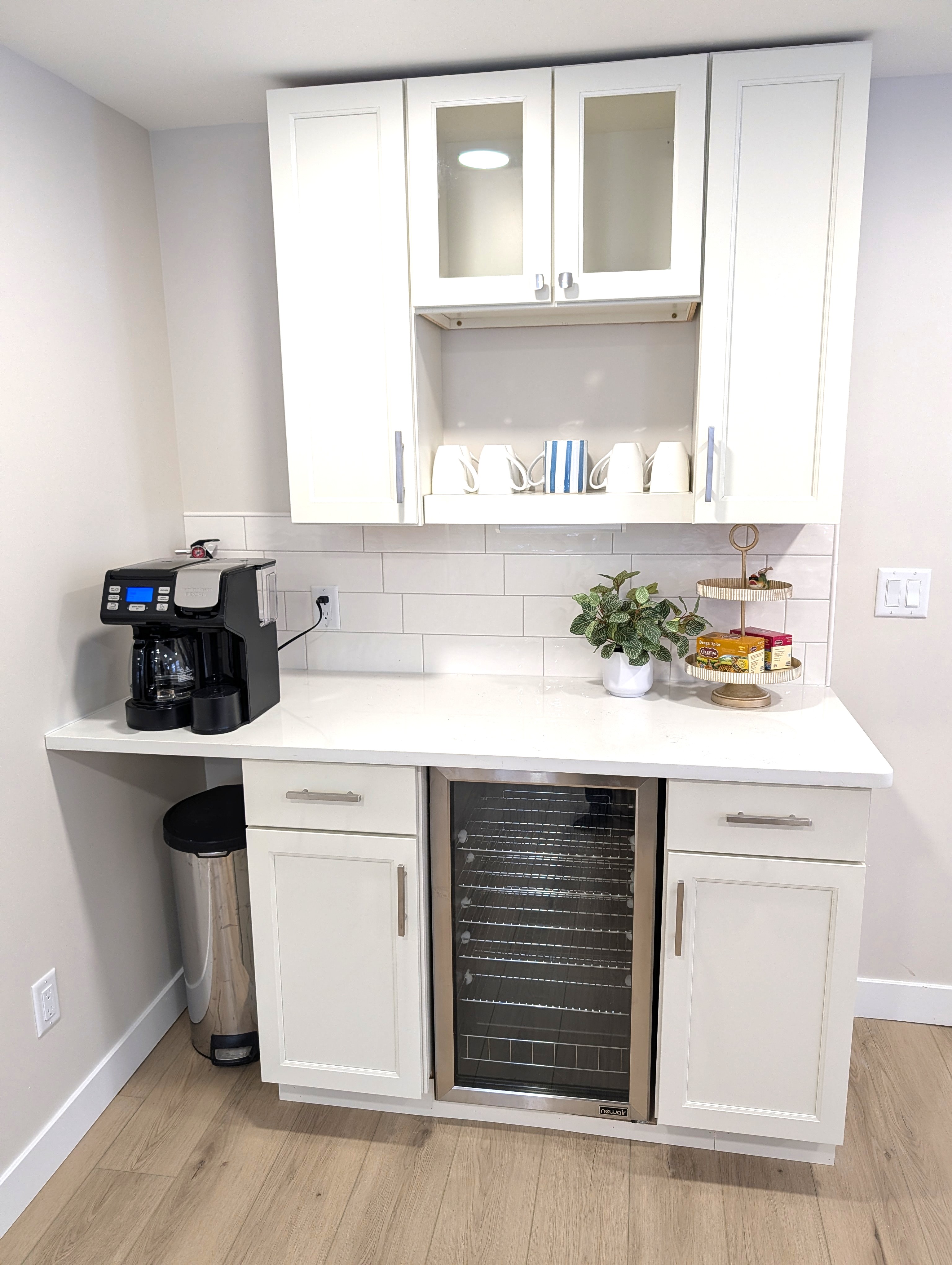 KITCHEN:  The home has a big and beautiful kitchen with all appliances including a dish washer, coffee bar, food pantry, and separate beverage cooler