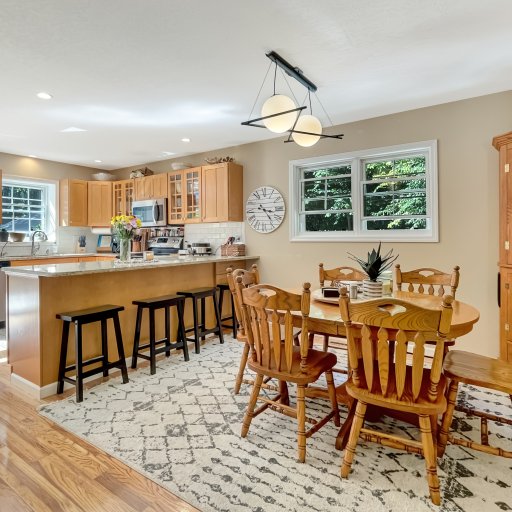 Where everyone gathers - in the Kitchen/Dining Room - main level - seating for 10