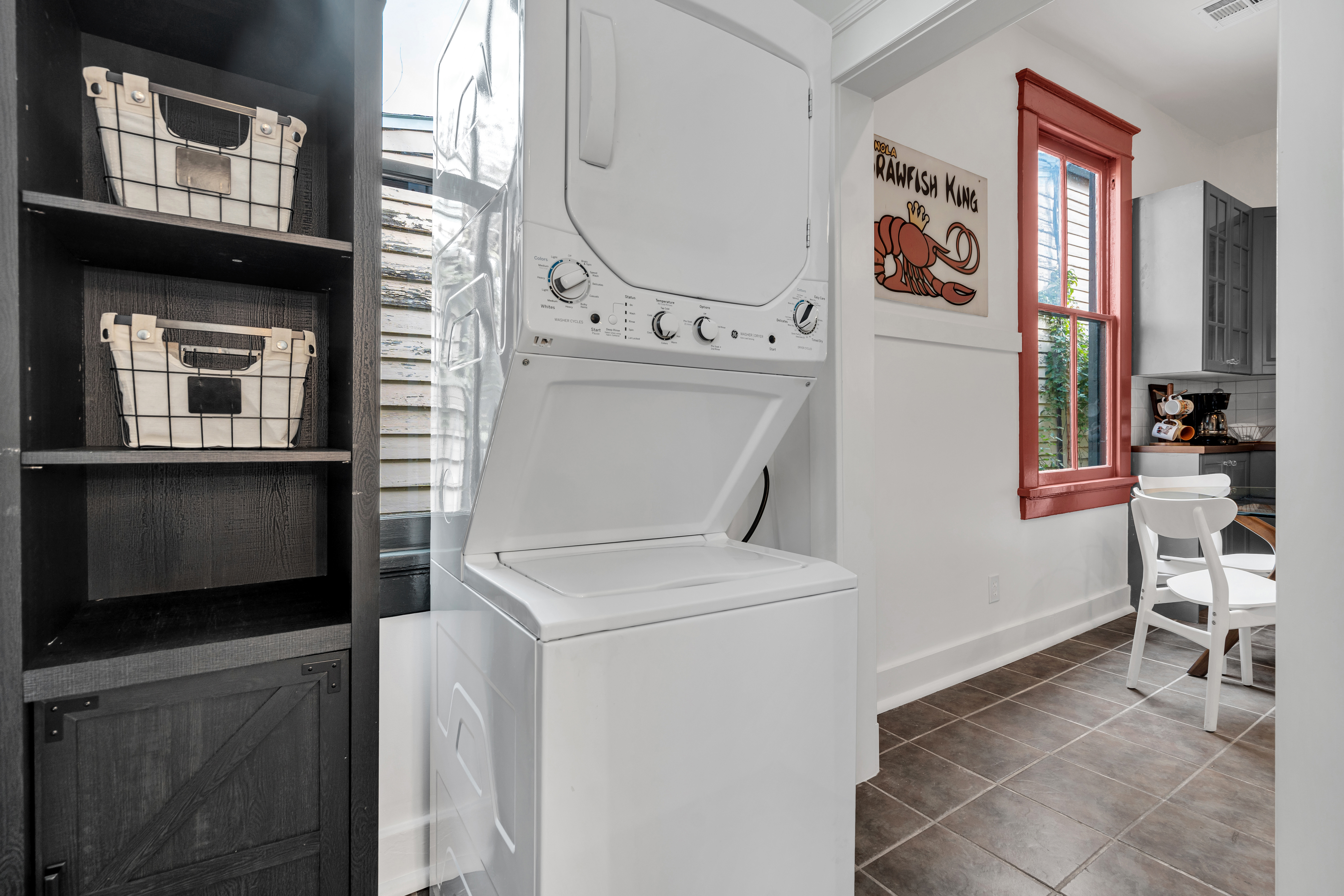 In-unit washer and dryer