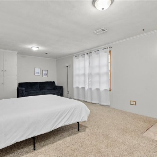 Bedroom 2 - plush queen bed with comfy couch - downstairs 
