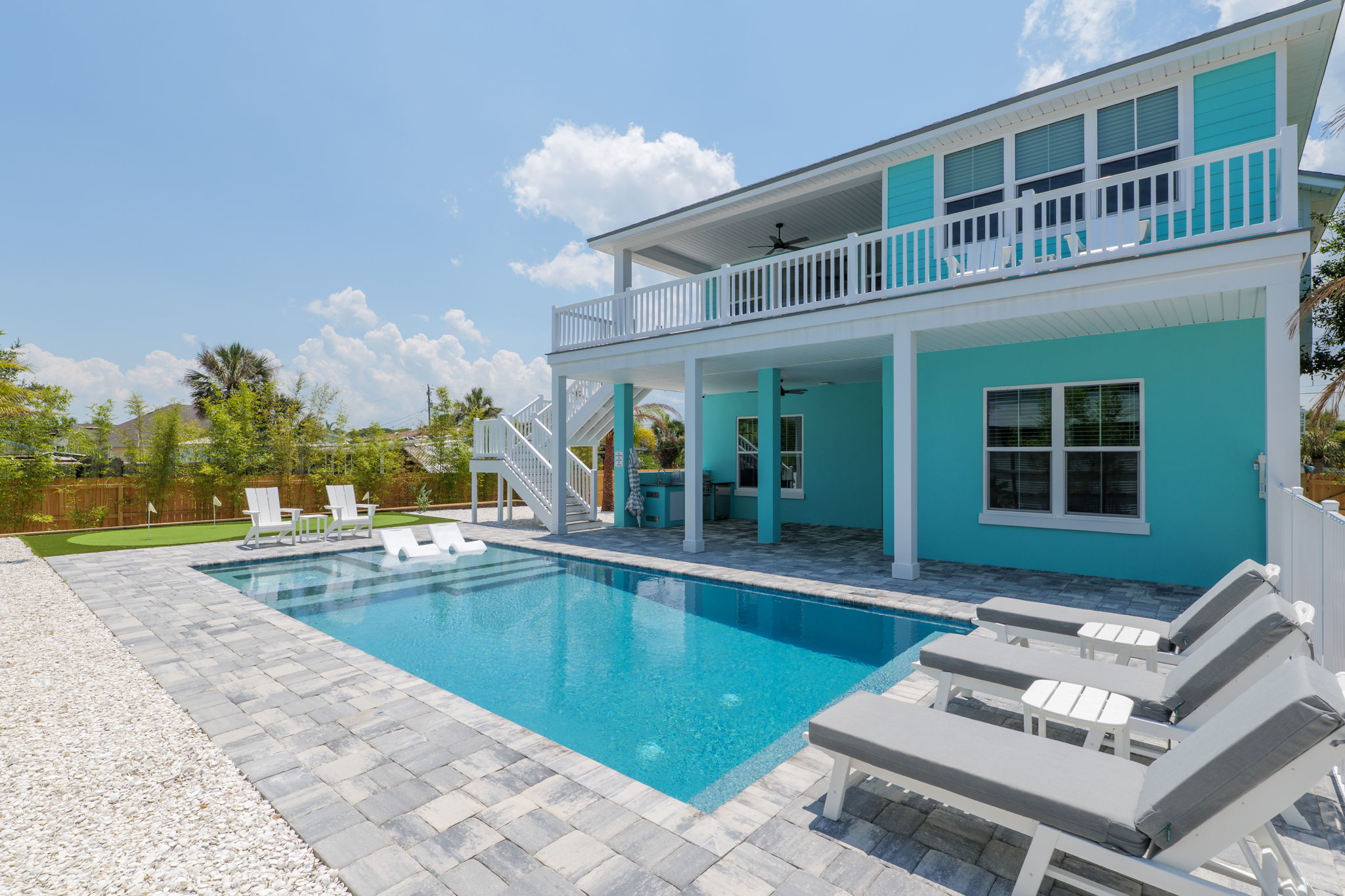 Coastal 4/3 Retreat | Pool + Hot Tub — St. Augustine, FL — vacation rental