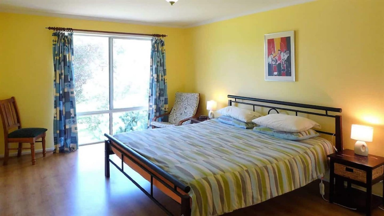 Three bedrooms plus three new sofa beds and a full-size cot, comfortably accommodating larger families or groups.