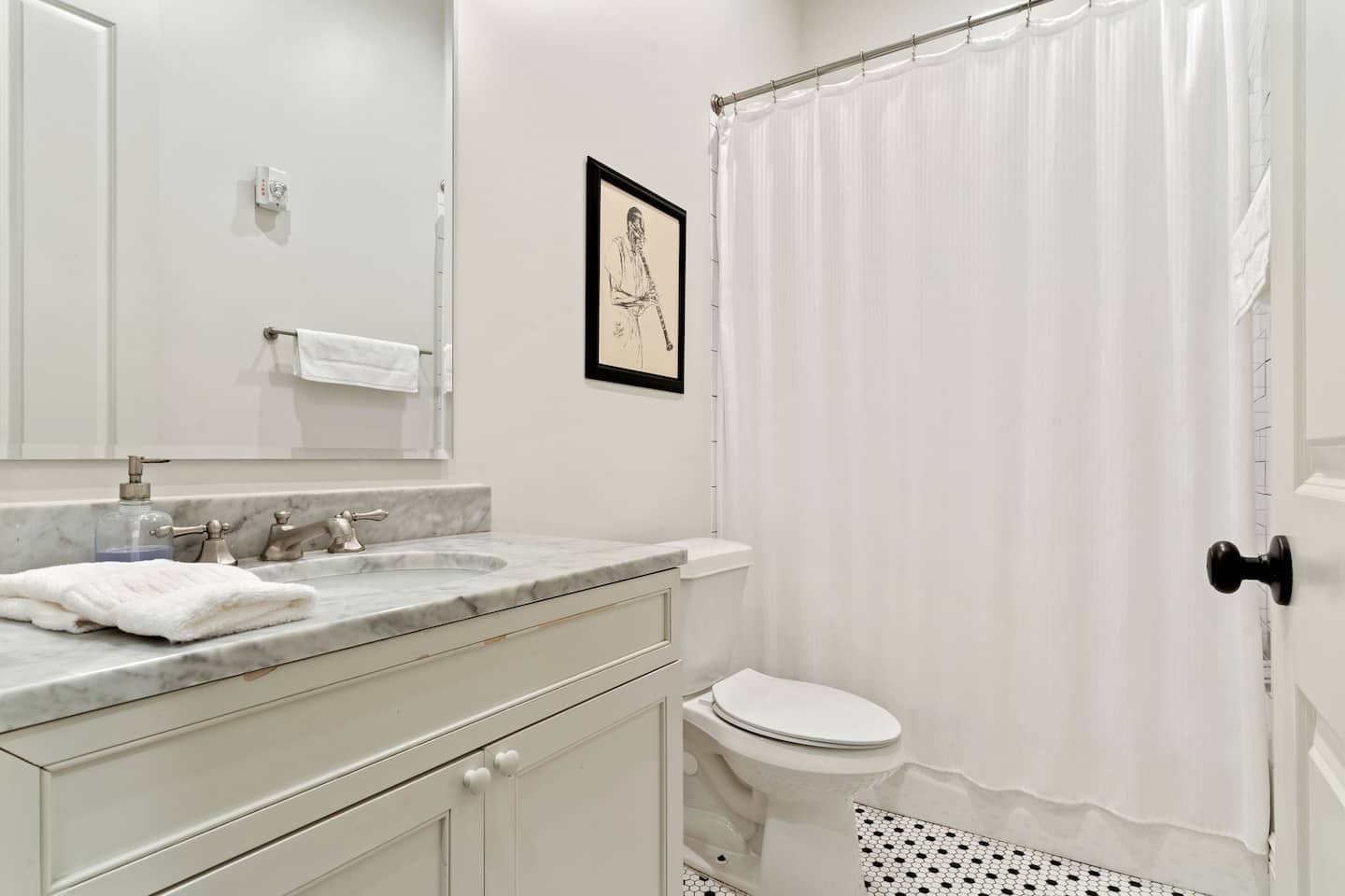 First Full Bathroom space