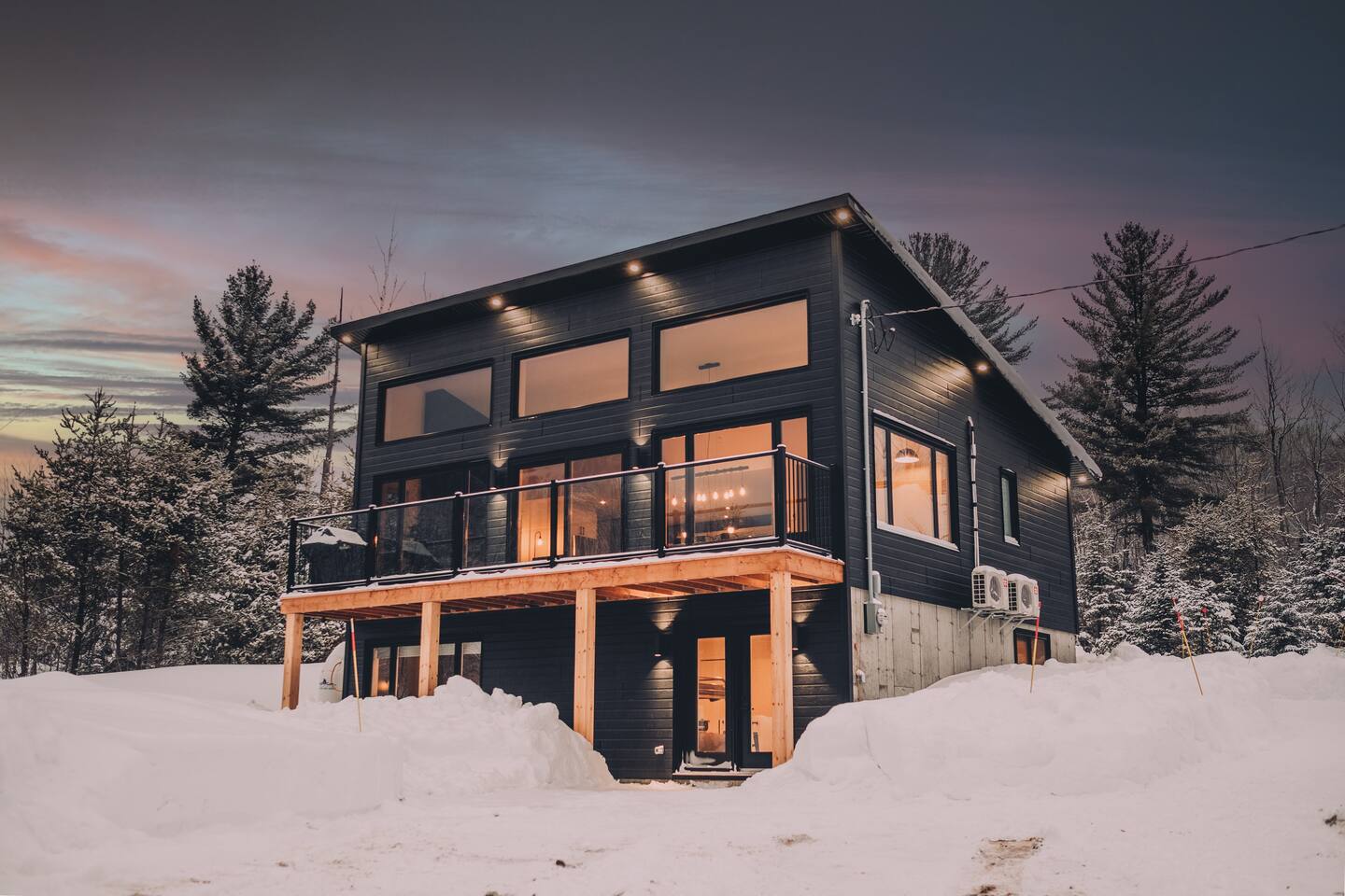 Chalet Mysa | Spa | Espace feu