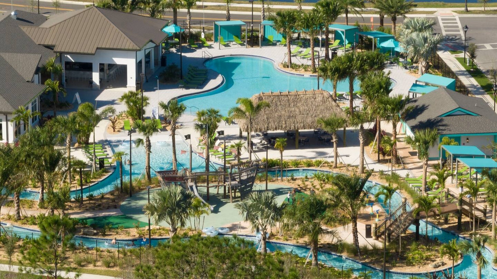 Dive into the ultimate family fun with our enticing pool featuring a thrilling water slide and lazy river!  FREE ACCESS INCLUDED!