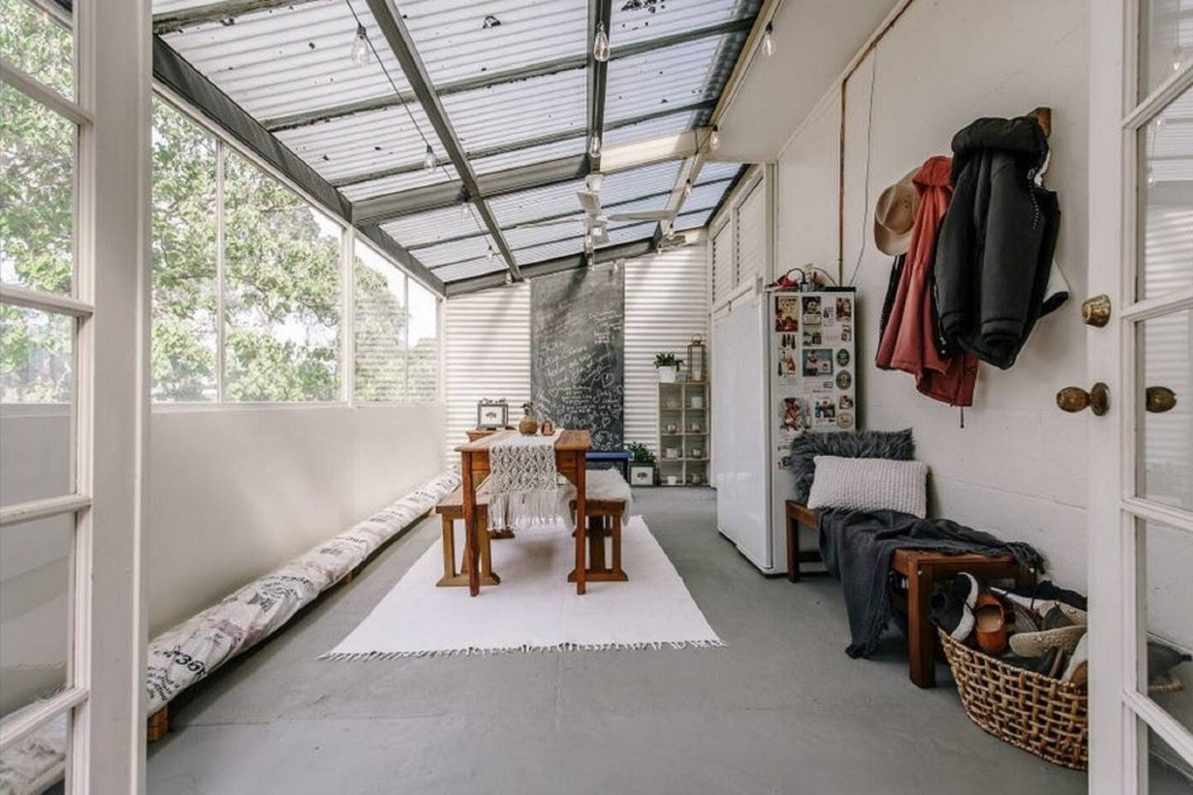 Multiple outdoor verandas and a large enclosed pergola for year-round entertaining.