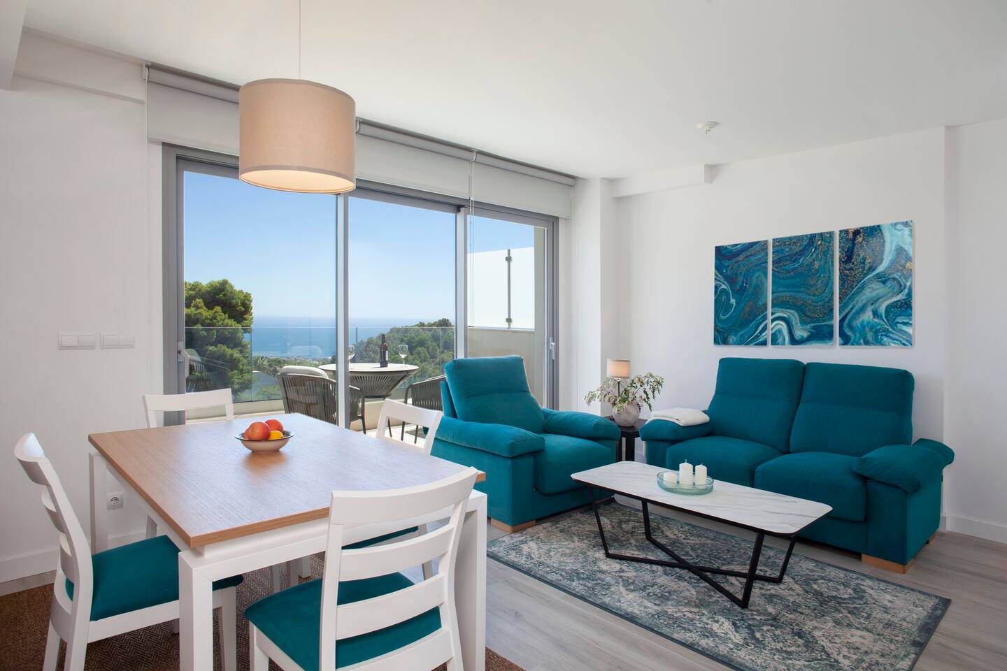 Spectacular new apartment with incredible sea vie — Mijas, Andalucía — vacation rental