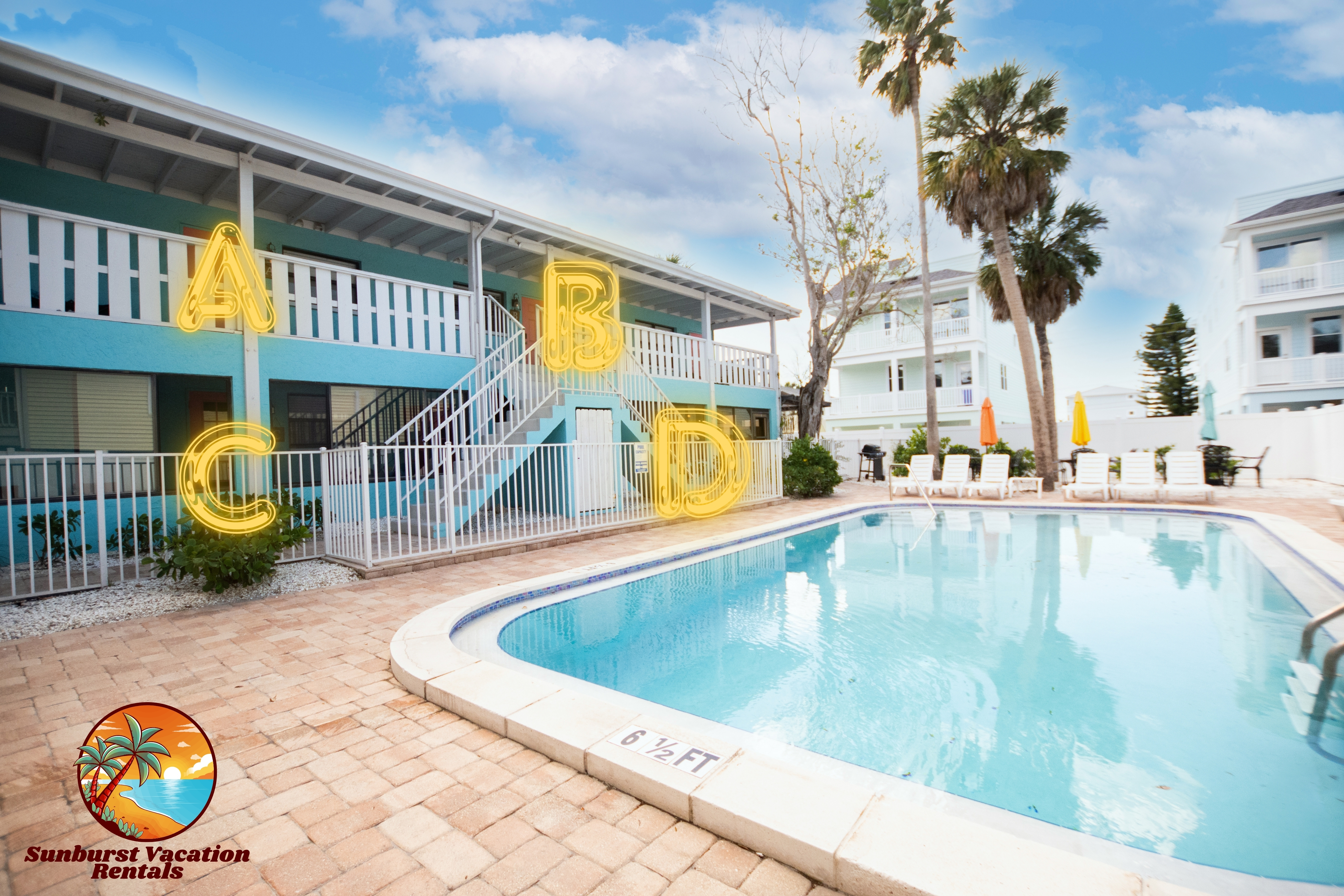 Family-Friendly 4BR Beach Walk Retreat + Pool! — Indian Rocks Beach, FL — vacation rental