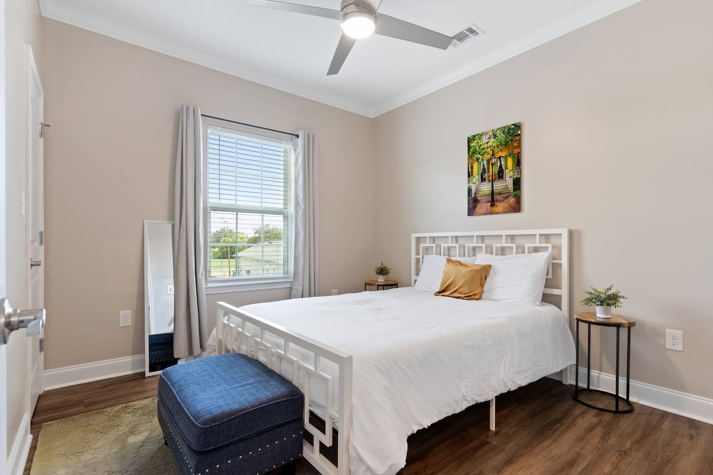 Third queen bedroom with another comfy bed!