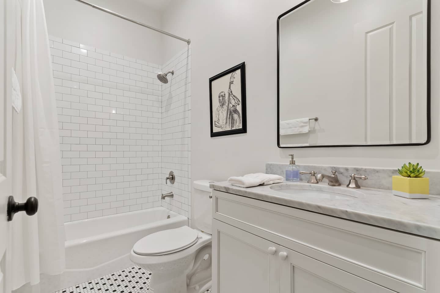 Shower shown in photo | Bathroom 1