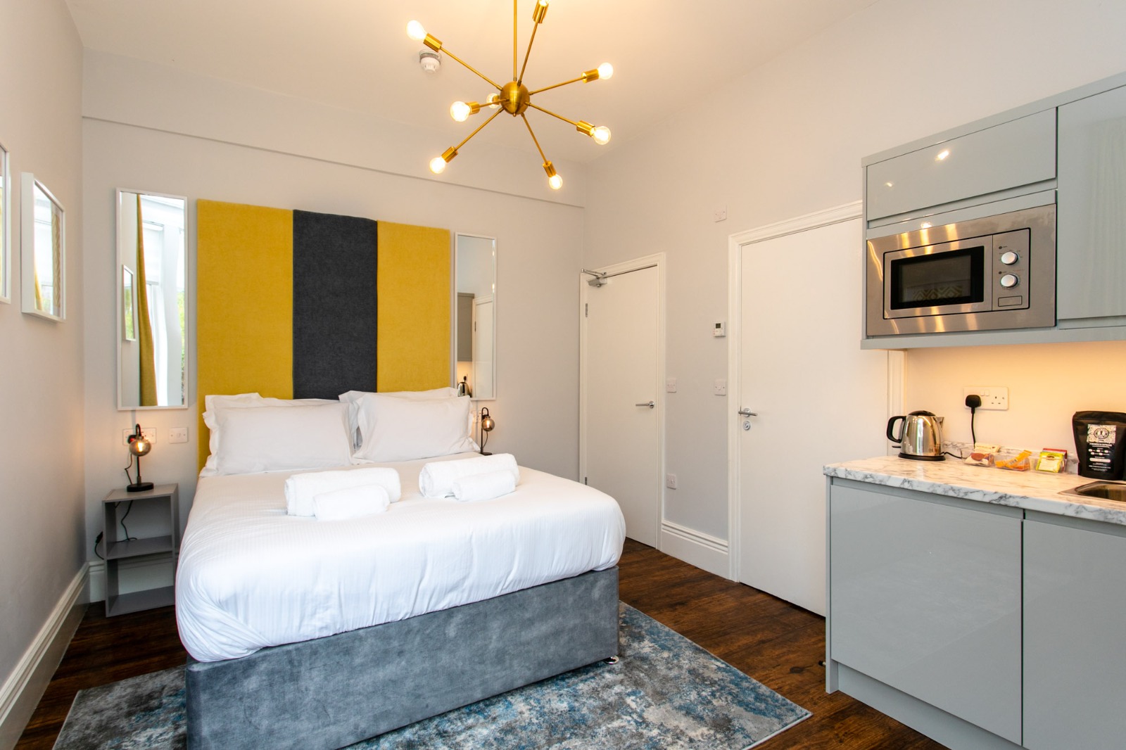 StayCoastal | Linden Hotel | King Deluxe Suite one — Whitley Bay  — vacation rental