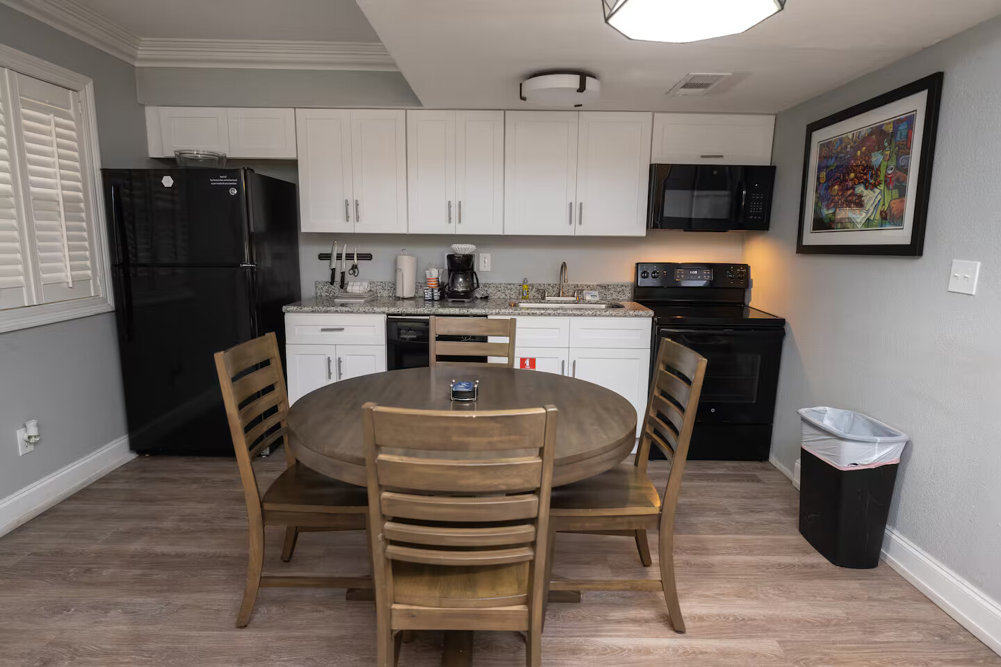 Dining space perfect for gathering