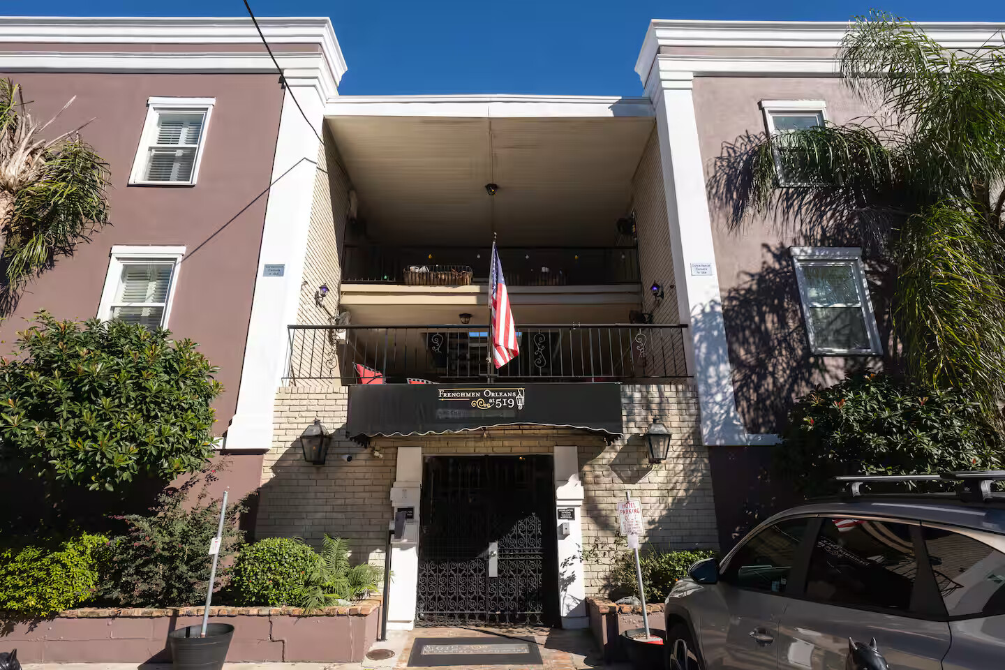 Welcoming exterior with easy access