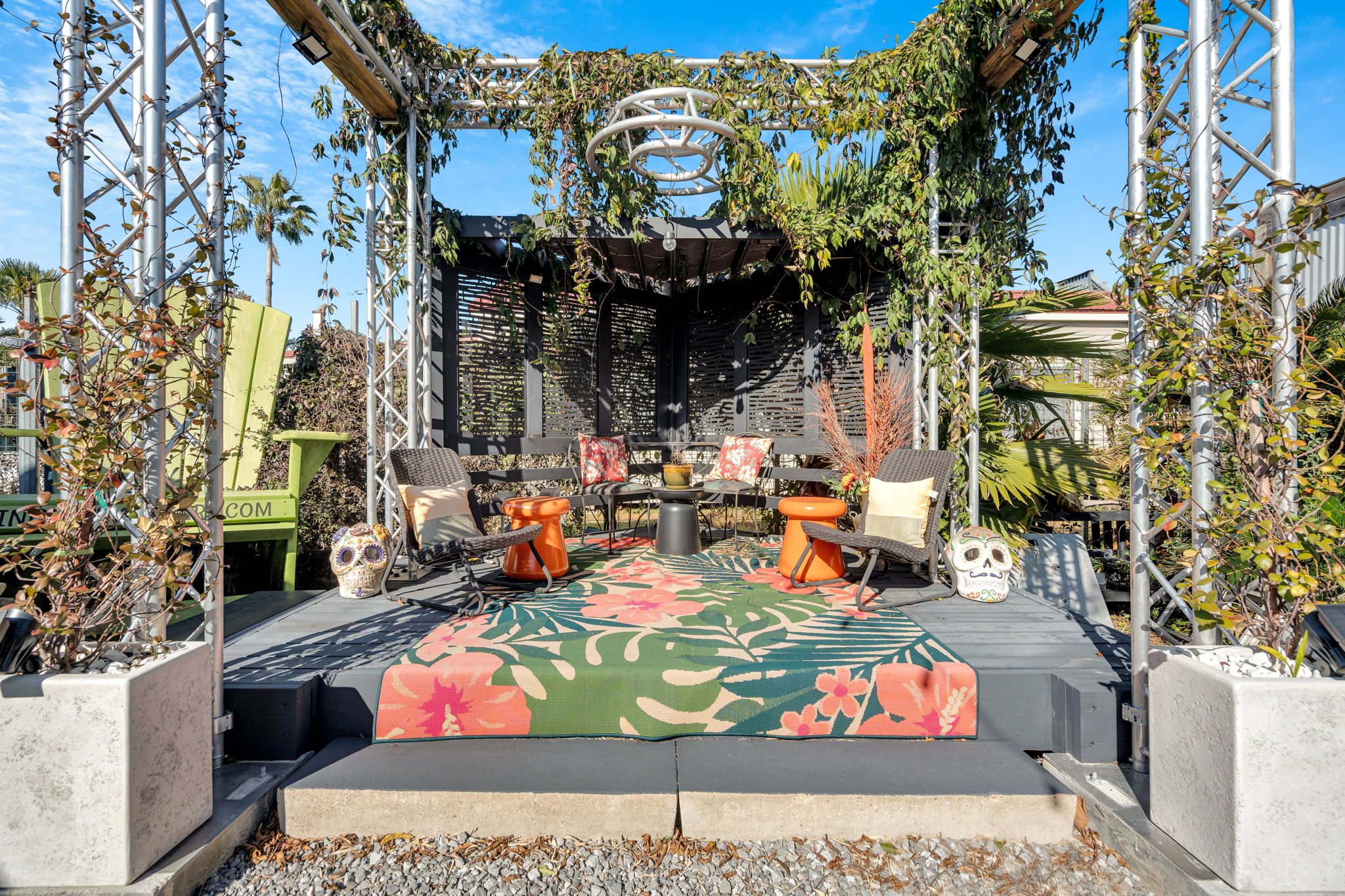 Private courtyard oasis with New Orleans soul