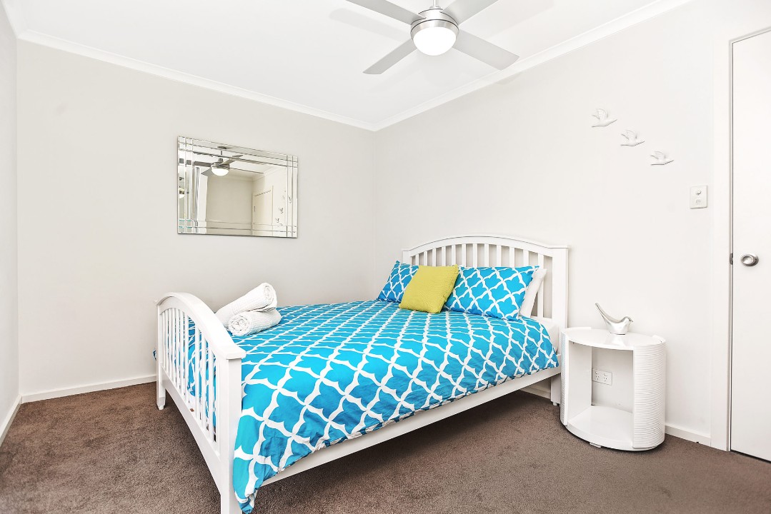 Three spacious bedrooms, each furnished with luxurious Queen beds for ultimate comfort