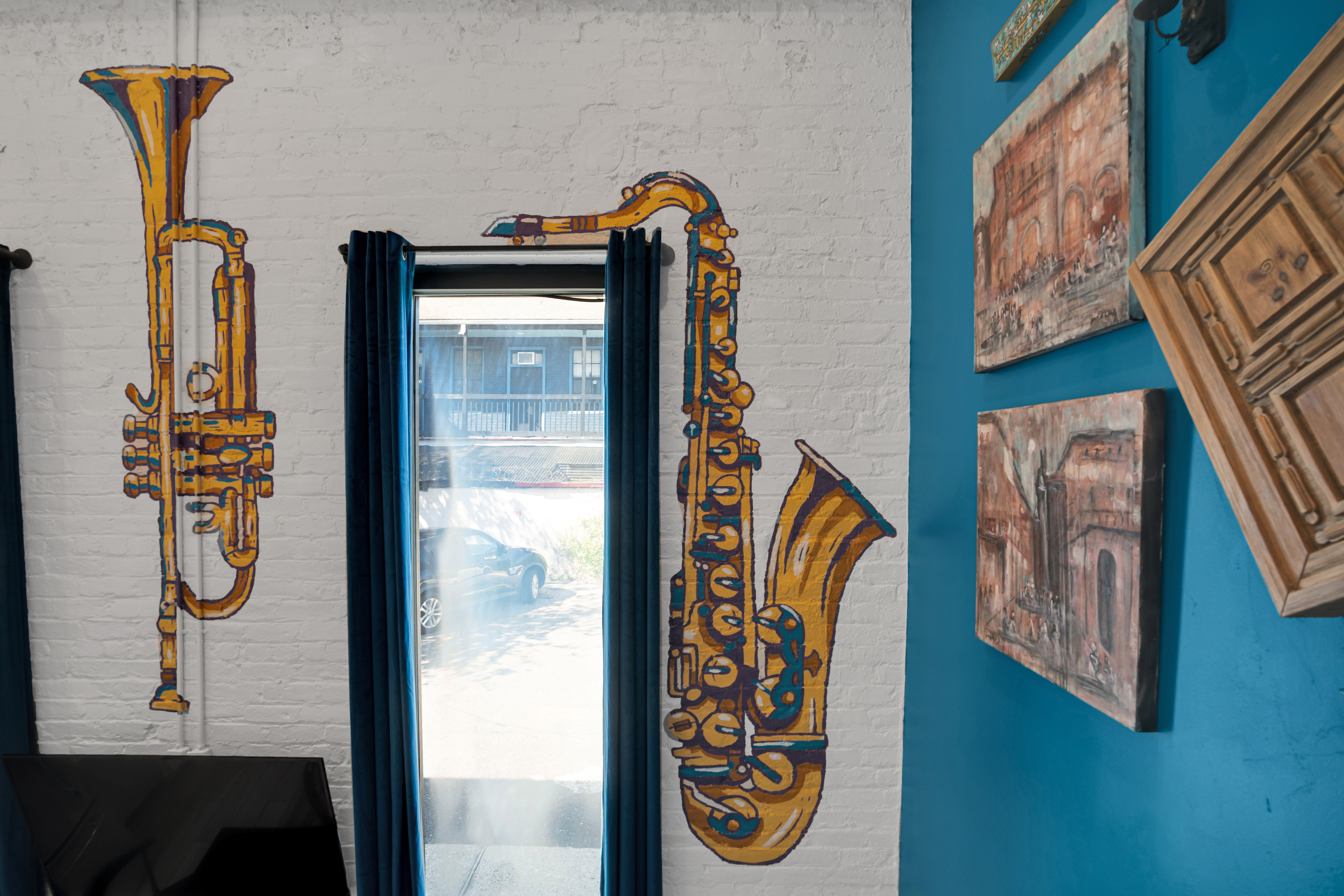 Brass beats and bold brushstrokes