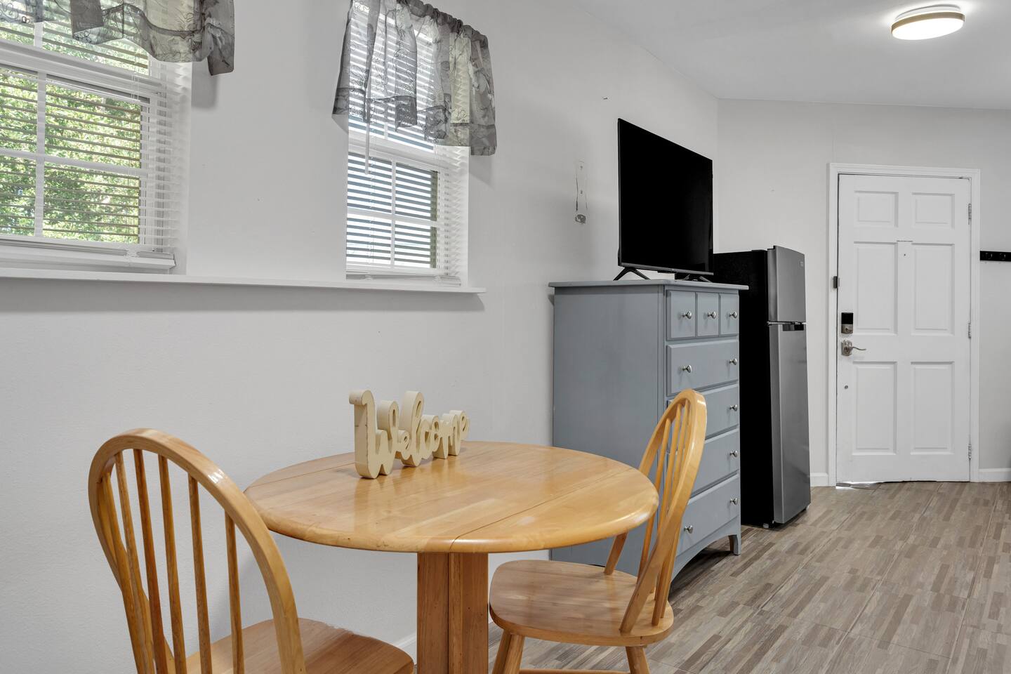 Cozy dining setup perfect for morning coffee