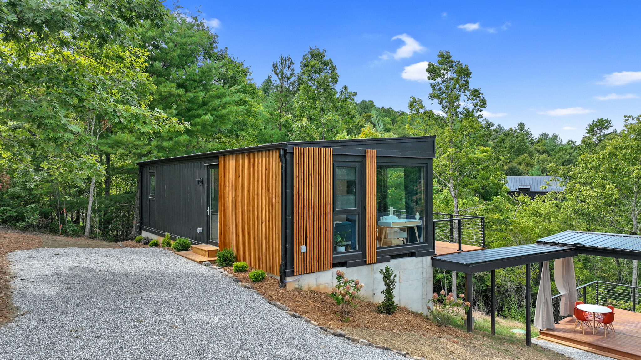 Luxury Container | Retreat In Bloom • Pool • Sauna — Young Harris, GA — vacation rental