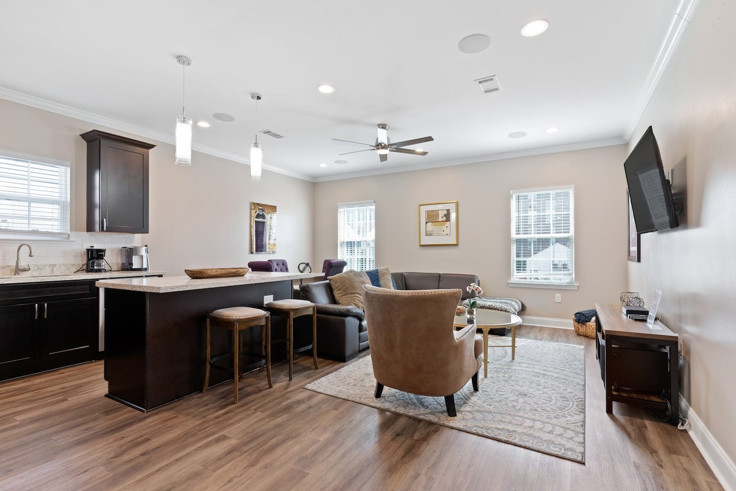 Kitchen/living room split