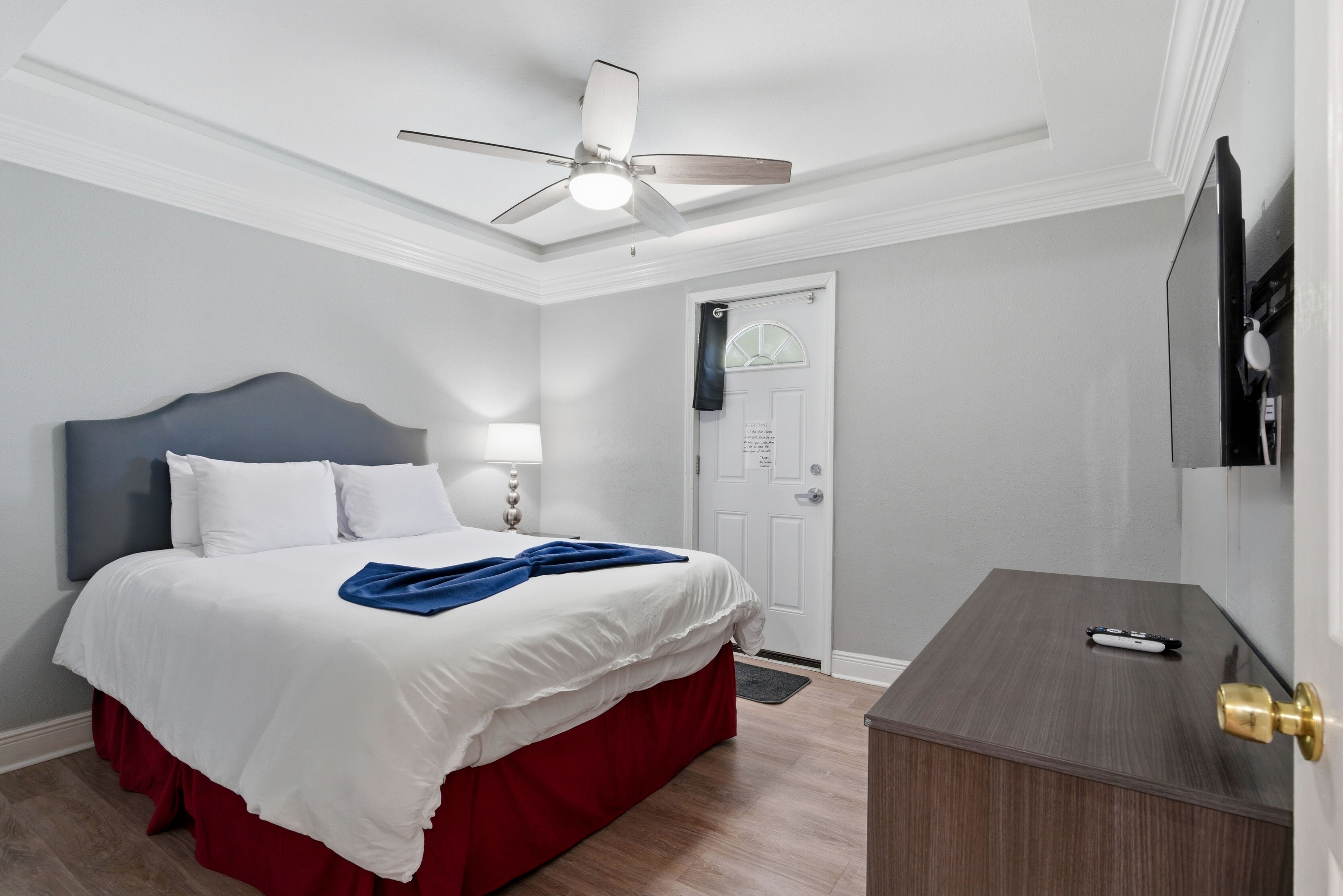 Bright restful space for peaceful nights