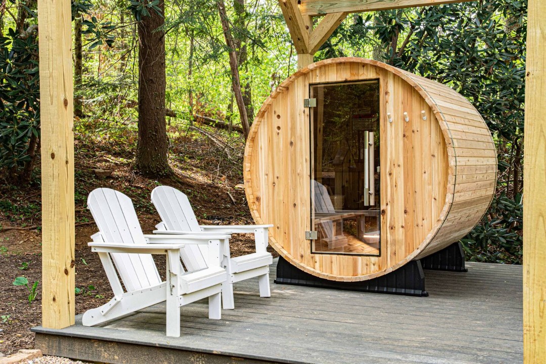 Wildernest Villa barrel sauna