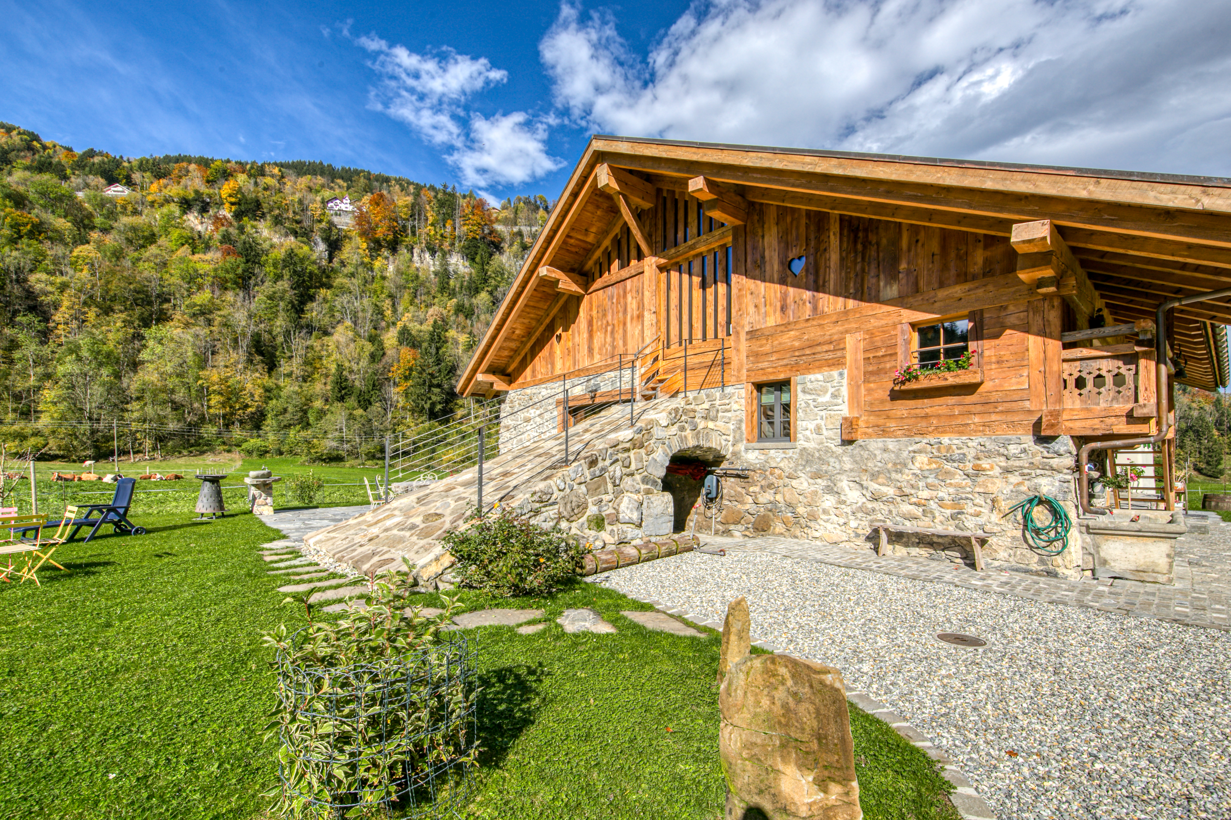 Nature hideaway at Ferme a Marius in Champéry, VS