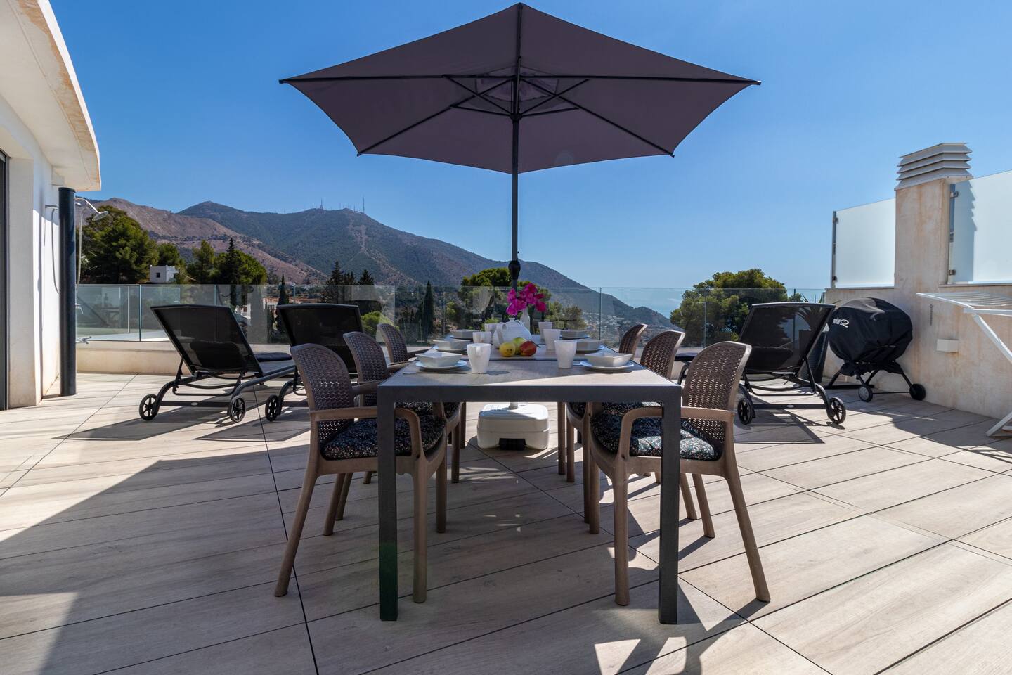 Seaview 3-Bed Flat  with 2 Terraces Mijas Pueblo — Mijas, Andalucía — vacation rental