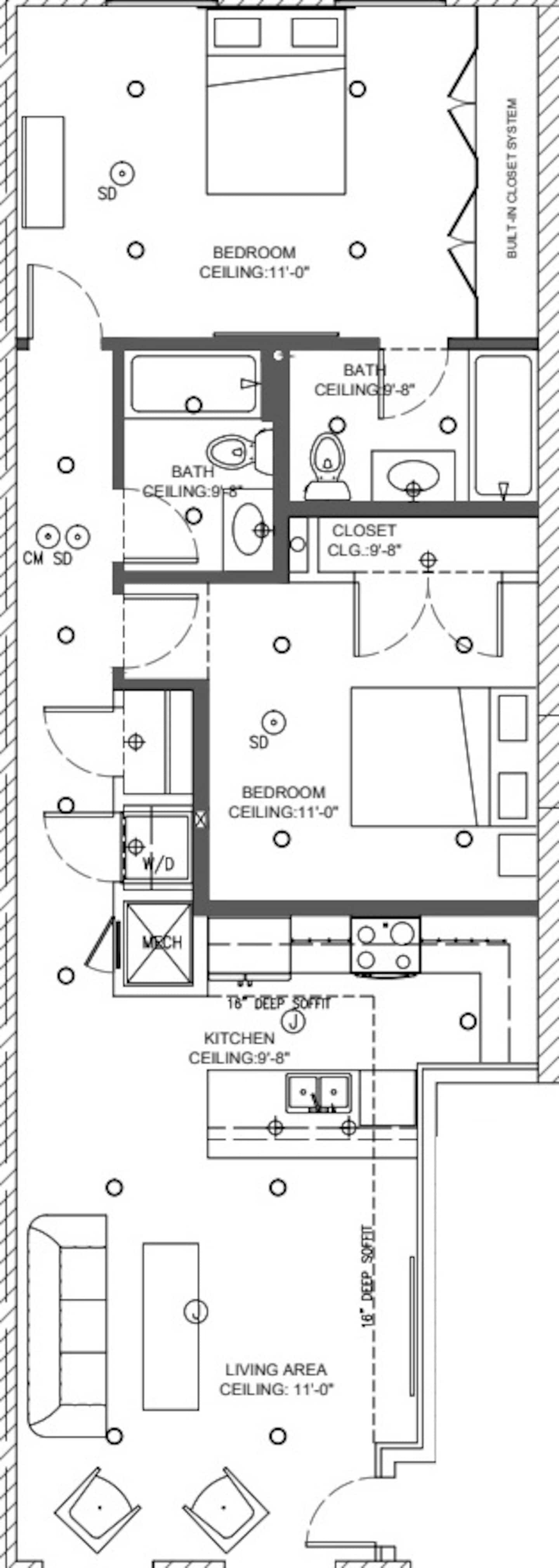Listing Floor Plan is for listing layout reference only. Beds shown on the floor plan may not be accurate. See other photos and listing for accurate bed count and placement.