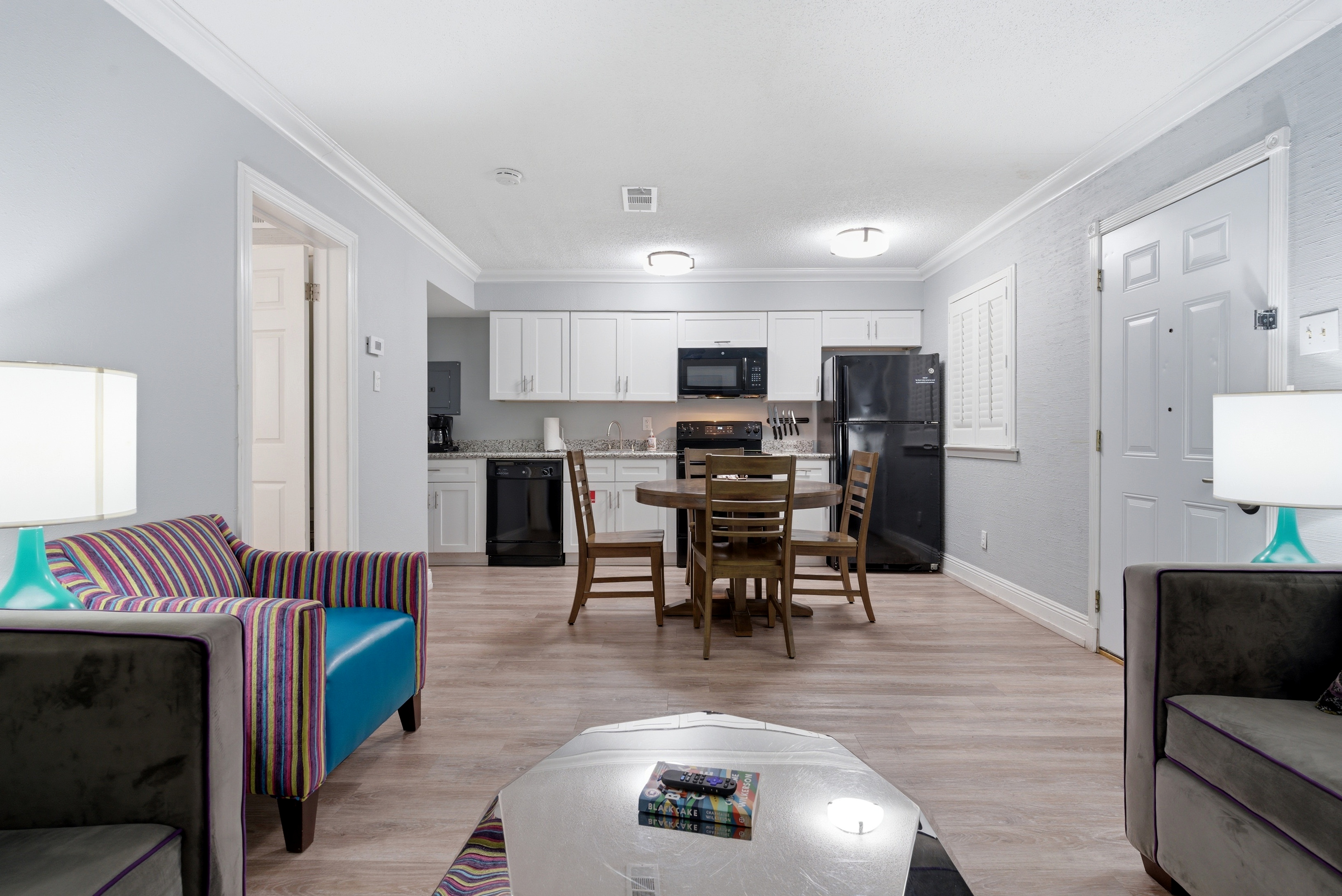 Open dining kitchen gathering space