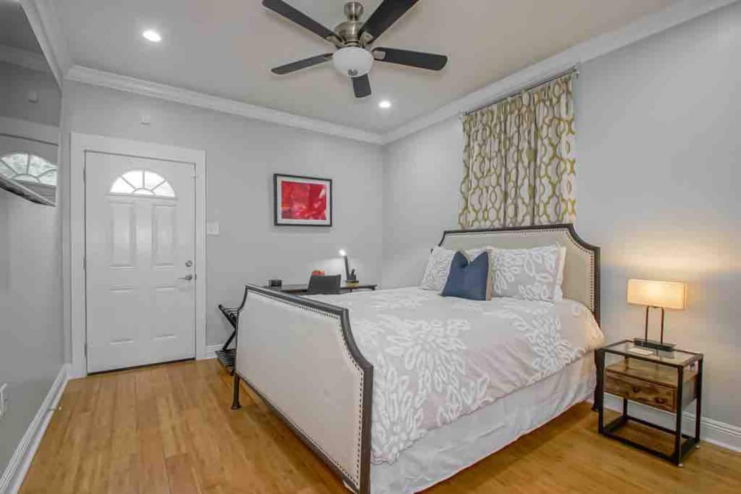 Master bedroom with in suite bathroom