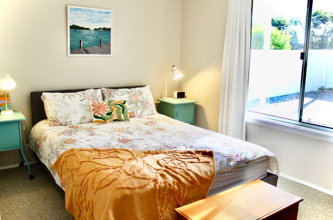 Newly renovated main bedroom with private ensuite