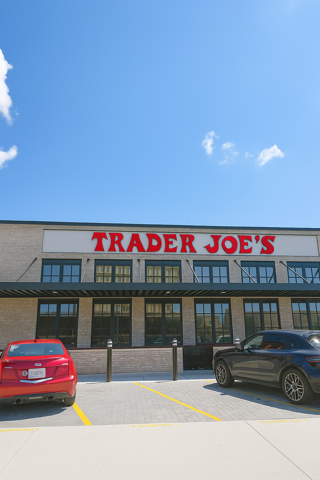 Trader Joe’s, a highly regarded grocery store with affordable, high-quality products, is just around the corner.