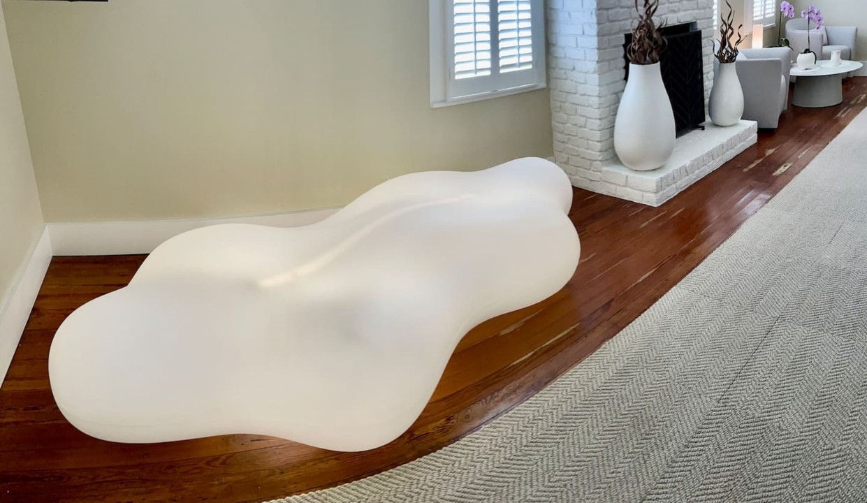 A unique seating experience – Vondom's Lava Bench.It is a combination ...