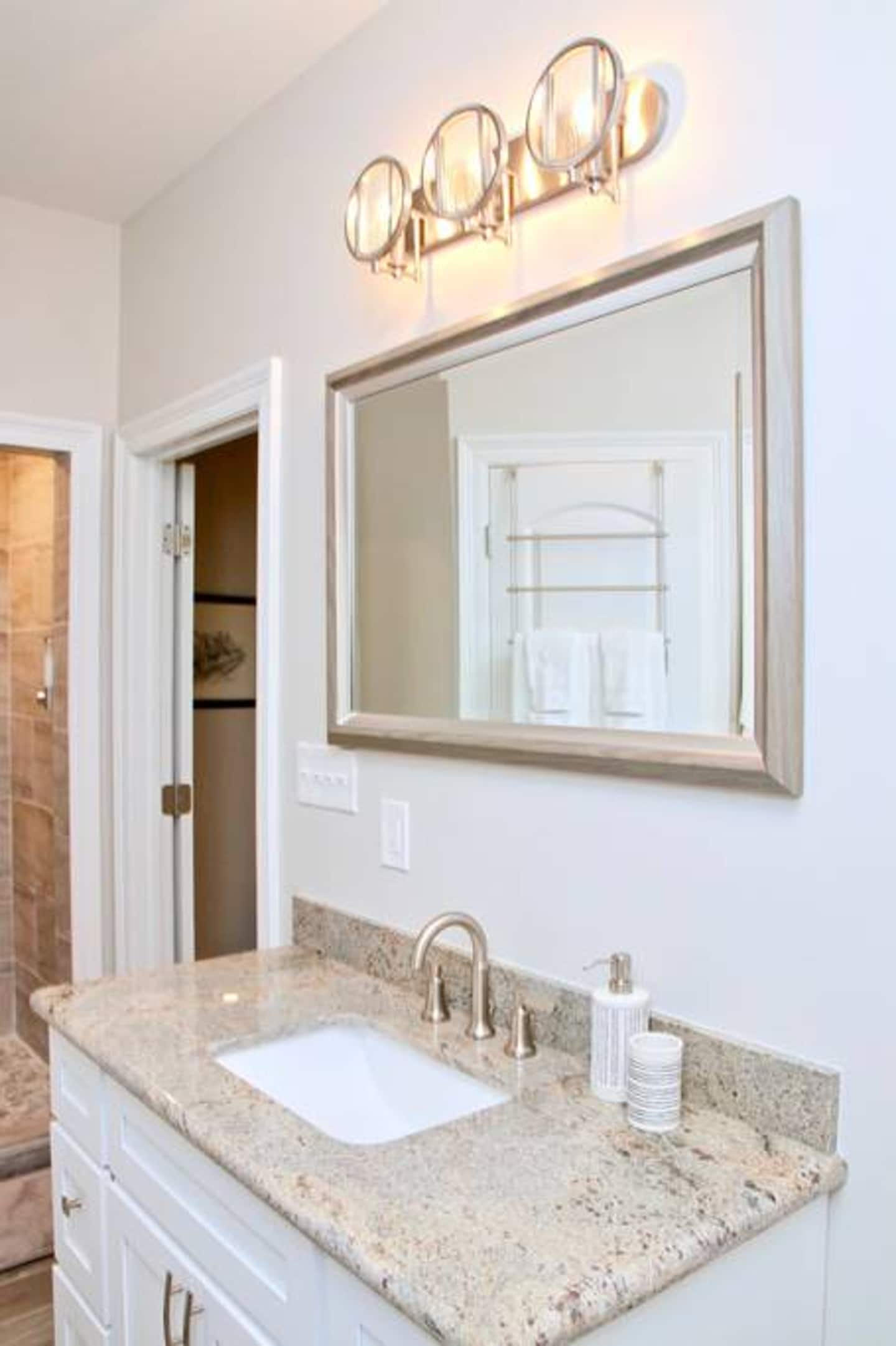 Pristine bathroom, ready for use! | Master Bathroom Vanity