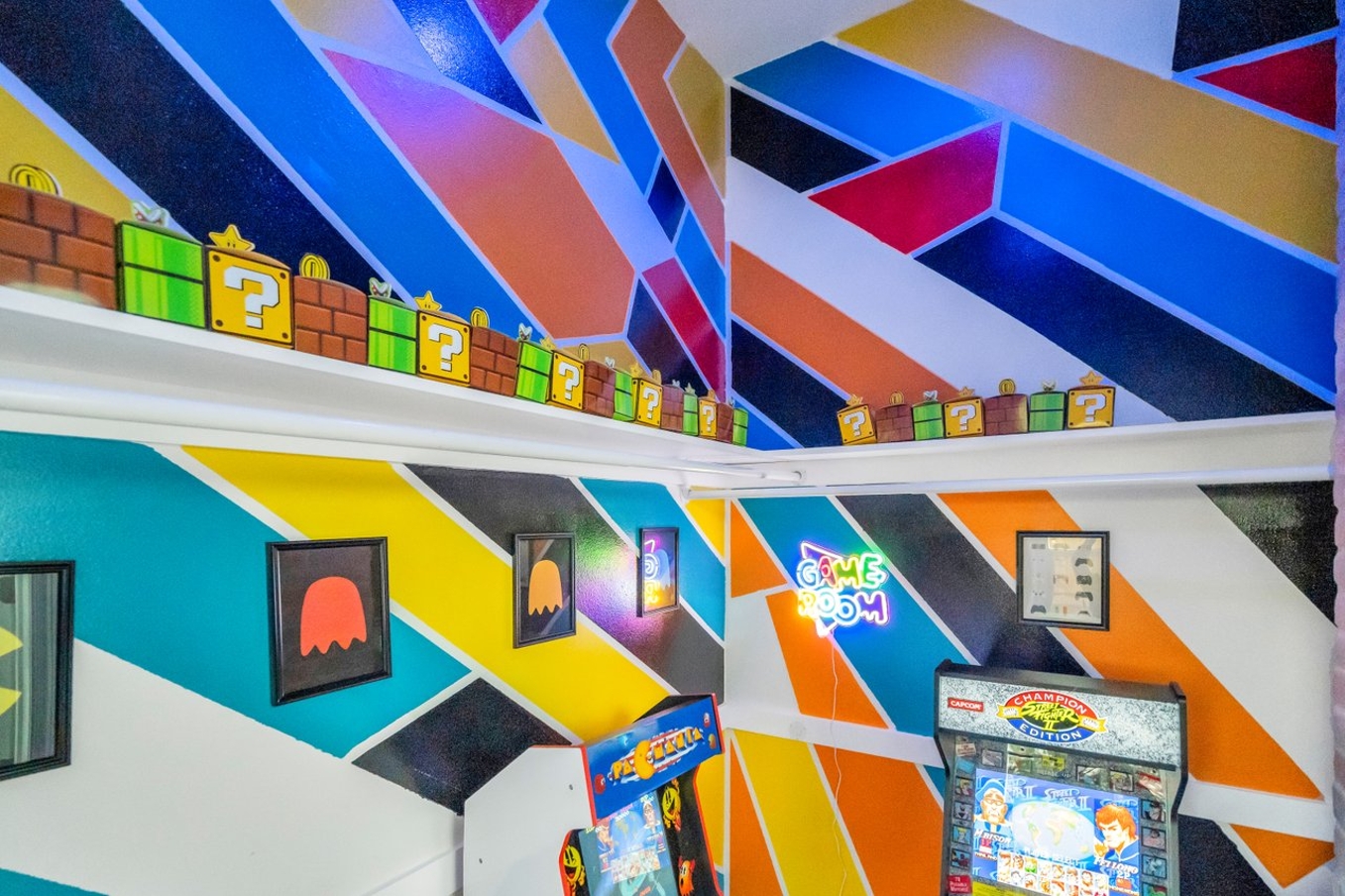 Custom Designed Game Room