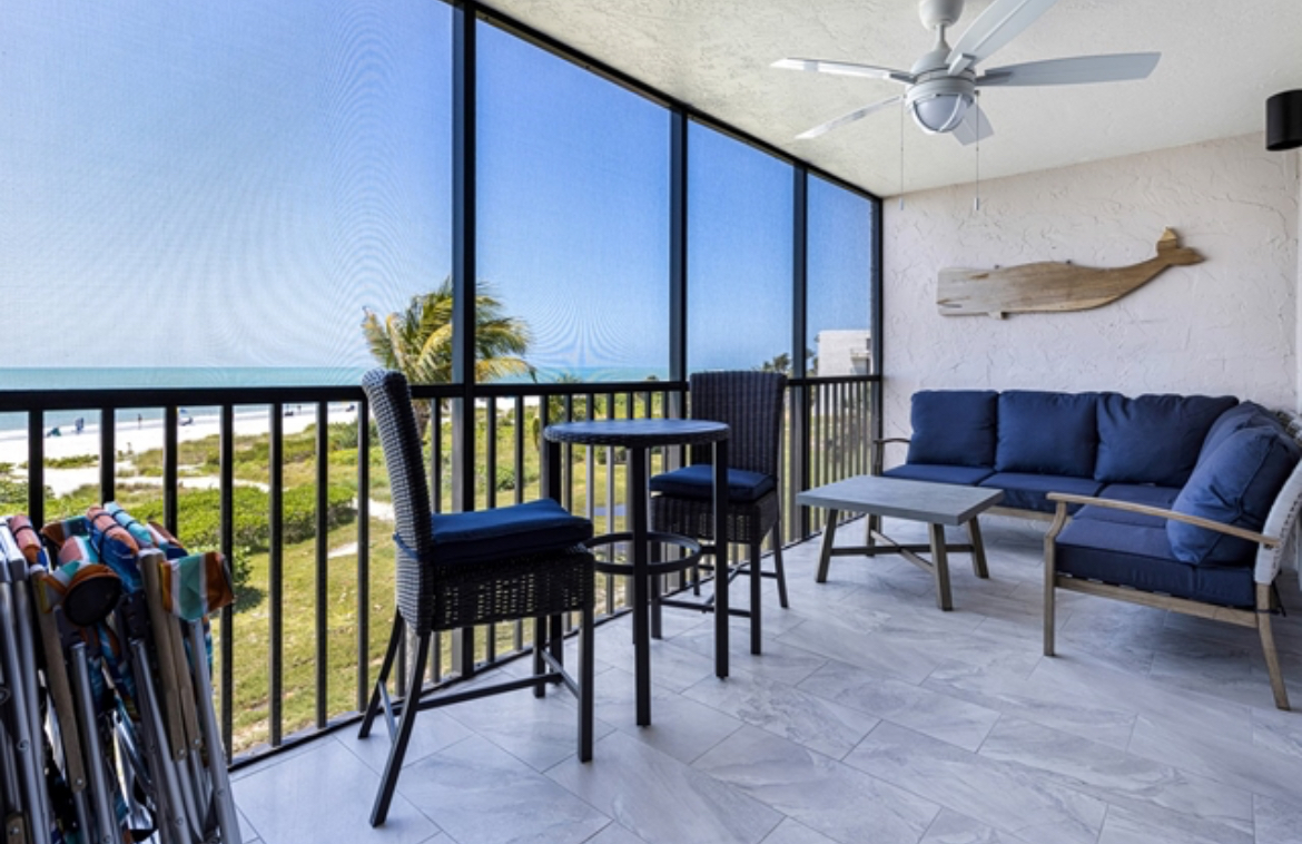 3rd-Floor Corner Unit w/ Gulf Views Heated Pool — Sanibel Island, FL — vacation rental