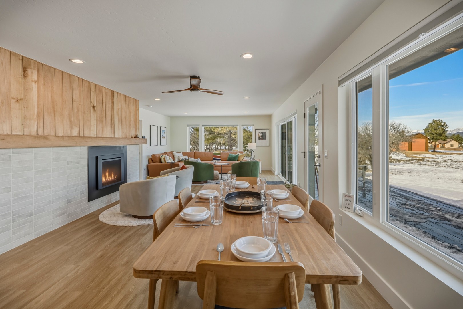 Cozy Open Concept floor plan